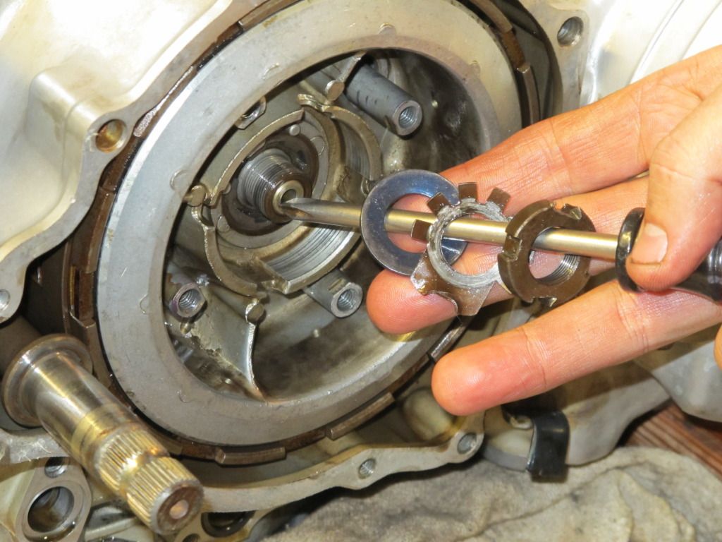 Clutch pressure plate orientation (180deg)